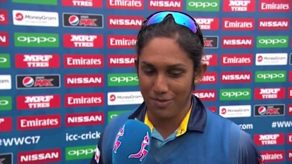 #WWC17 AUS v SL - Player of the Match - Chamari Athapaththu