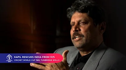 CWC Greatest Moments: Kapil Dev's 175* rescues India from 17/5 v Zimbabwe in 1983