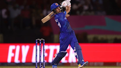 Logo of Rahmanullah Gurbaz hits a monster six | T20WC 2024