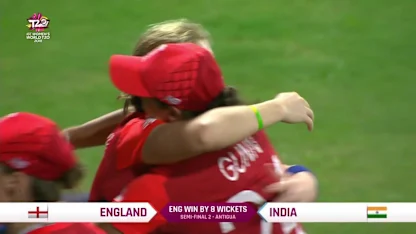 Logo of ENG v IND: England's winning moment