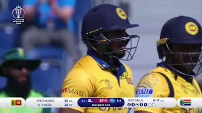CWC19: SL v SA - Sri Lanka are 203 all out batting first, highlights