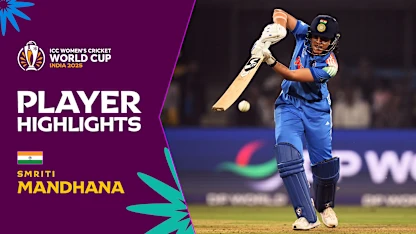 Mandhana's gritty knock against England | Player Highlights | CWC25 