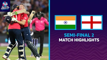 Logo of Dominant England seal final berth with easy win over India | Match Highlights | T20WC 2022