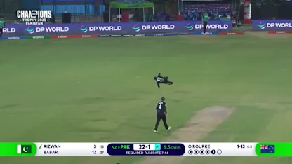 Logo of Glenn Phillips doing Glenn Phillips things | PAK v NZ | Champions Trophy 2025