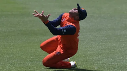 Logo of Stunning catch off South Africa dangerman David Miller sets up Netherlands triumph | T20WC 2022