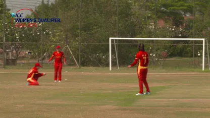 Logo of ICC Women's Asia Qualifier 2019: China v Nepal –  Two wickets in two balls for China's Wang Meng