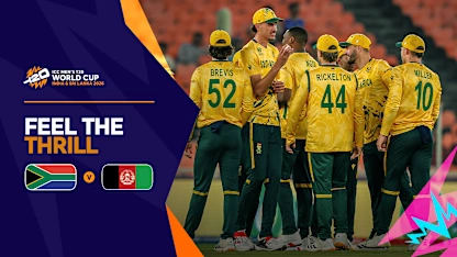 South Africa v Afghanistan | Feel The Thrill | T20WC 2026