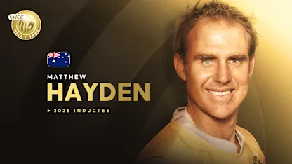 Logo of Matthew Hayden: An imperious and imposing giant