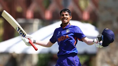 Logo of Yash Dhull’s sensational century | IND v AUS | ICC U19 Men’s CWC 2022