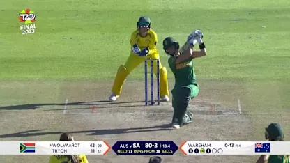 Logo of Six - Laura Wolvaardt | AUS v SA | Women's T20WC 2023