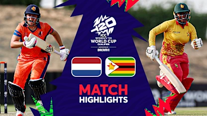 Logo of Netherlands v Zimbabwe | Match Highlights | Women's T20WC Qualifier 2024