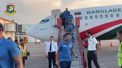 Bangladesh players arrive in India | CWC23