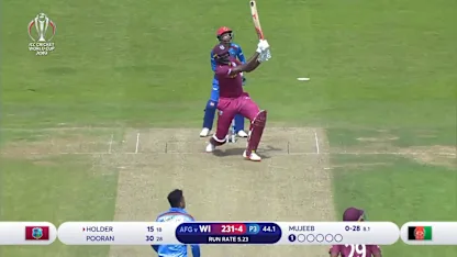 CWC19: AFG v WI – West Indies innings highlights