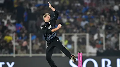 Ferguson knocks over the sticks | T20WC 2026