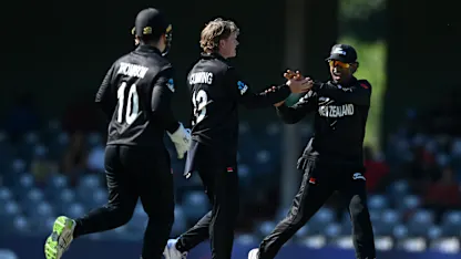 Logo of Sri Lanka, New Zealand register wins on day three of U19 CWC 2024