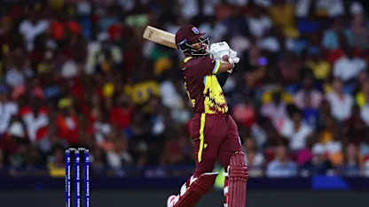 Logo of Hope leads charge as West Indies make the most of Powerplay | T20WC 2024