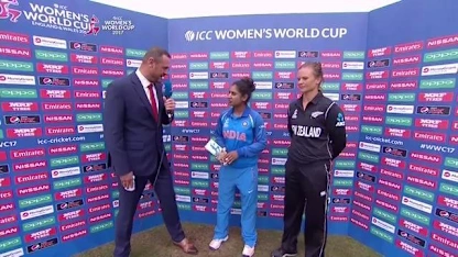 #WWC17 India v New Zealand: Captain's Interview