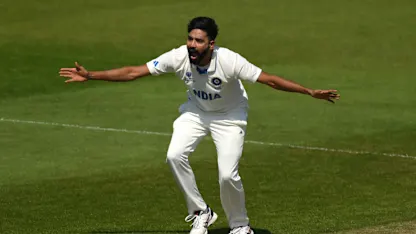 Logo of Wicket! Siraj snares Head to give India respite | WTC23 Final