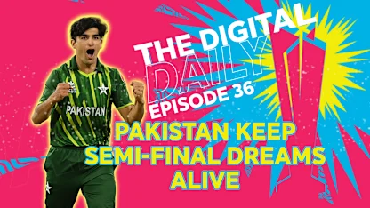Logo of Pakistan beat South Africa to stay alive | Digital Daily: Episode 36 | T20WC 2022