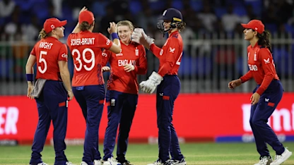 Logo of Double strike lifts England | WT20WC 2024