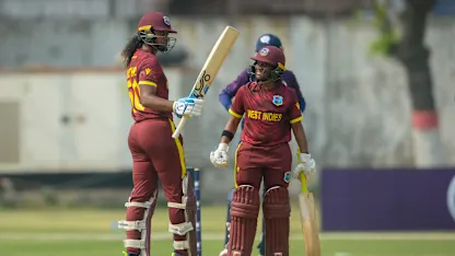 Logo of Hayley Matthews' magic with the bat | WCWCQ 2025