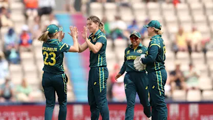Australian bowlers close out a comfortable win against Netherlands | Women's T20WC 2026