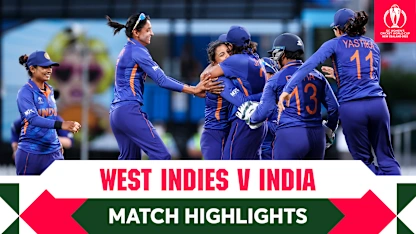 M10 Match Highlights: West Indies v India | CWC22