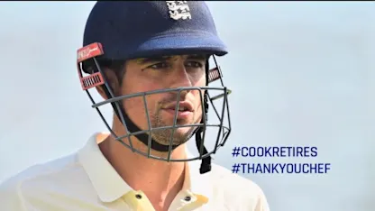 Logo of Alastair Cook: Thank You Chef
