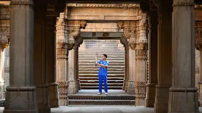 ICC MEN'S T20 WORLD CUP WINNING CAPTAIN SURYAKUMAR YADAV WITH COVETED WORLD CUP TROPHY. INDIA ARE NOW RECORD, THREE-TIME ICC MEN'S T20 WORLD CUP CHAMPIONS. PHOTO CREDIT: GETTY IMAGES FOR ICC
