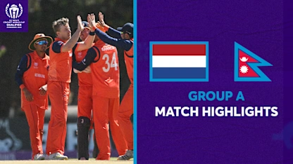 Logo of Netherlands through to Super Six with comfortable win over Nepal | CWC23 Qualifier