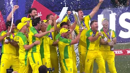 Logo of The T20WC 2021 in five and a half minutes