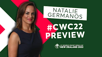 Logo of Natalie Germanos previews the ICC Women's Cricket World Cup 2022