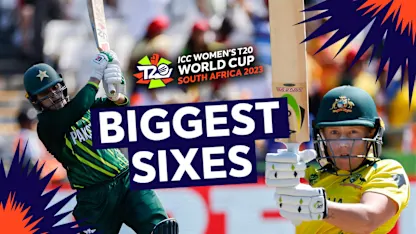 Logo of Biggest Sixes from Women's T20 World Cup 2023