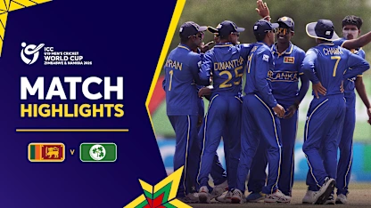 Sri Lanka see off Ireland to secure second win | Match Highlights | U19 CWC 2026