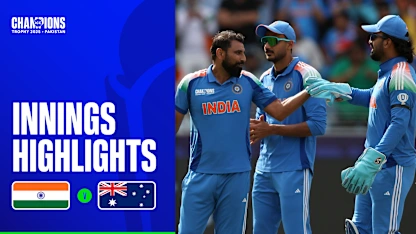 Logo of Shami leads India’s charge but Australia post fighting total | Innings Highlights | Champions Trophy 2025