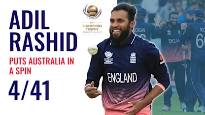 Logo of Adil Rashid puts Australia in a spin | CT 2017