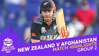 Match Highlights: New Zealand v Afghanistan