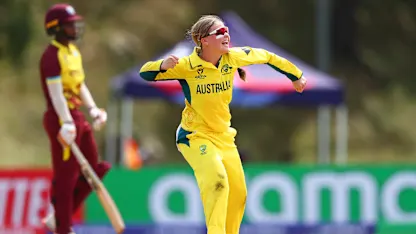 Logo of Tegan Williamson's turning ripper outfoxes Amrita Ramtahal | U19WC2025