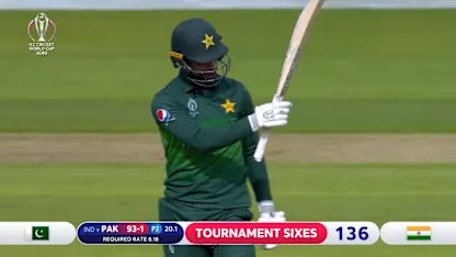 Logo of CWC19: IND v PAK - Fakhar Zaman scored 62