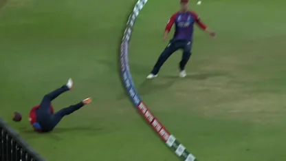 Logo of Bairstow almost pulls off an incredible catch
