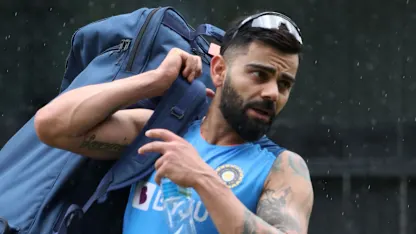 Logo of A sneak peek into India and England's net sessions | T20WC 2022