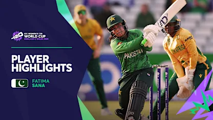 Sana's warrior all-round effort | Player Highlights | Women's T20WC 2026