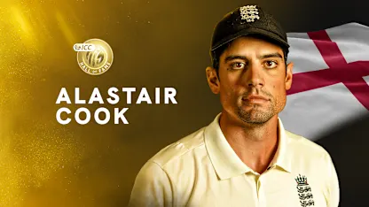 Logo of Alastair Cook: ICC Hall of Fame 2024 inductee