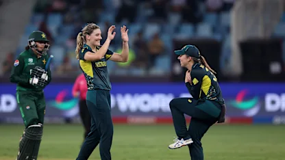 Logo of Australia juggernaut rolls on in Dubai | WT20WC 2024