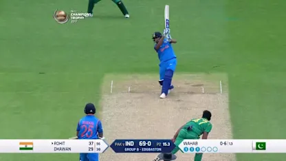 FIFTY: Rohit Sharma brings up his half-century for India