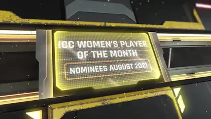 ICC Women's Player of the Month nominees – August 2021