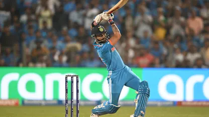 Logo of Free Hits: Kohli scores 12 runs from one legitimate delivery | CWC23