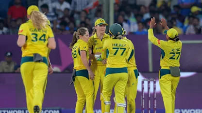 LIVE: India lose quick wickets in CWC25 clash