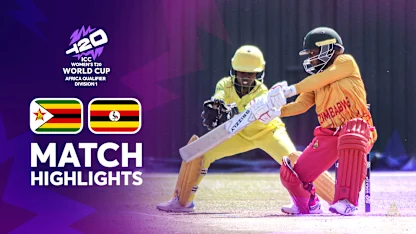 Zimbabwe v Uganda | Match Highlights | ICC Women's T20WC Africa Qualifier Division 1