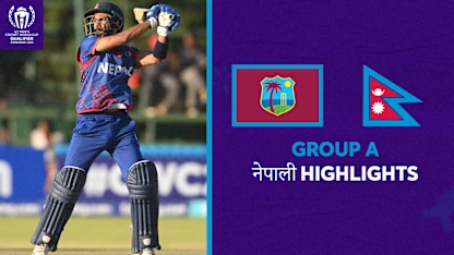 Logo of Spirited Nepal fall short against West Indies - Nepali Highlights | CWC23 Qualifier